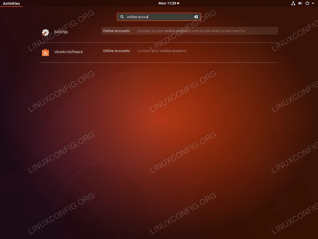 Google Drive Ubuntu 18.04 - Launch Online Accounts