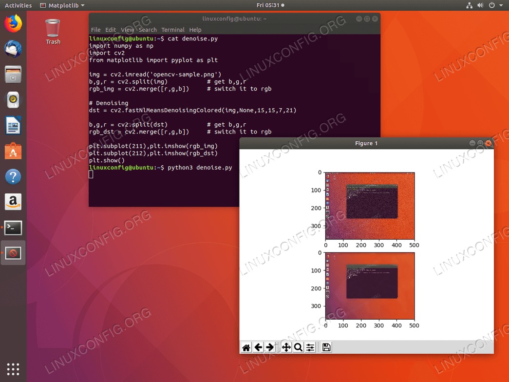 Python OpenCV on Ubuntu 18.04