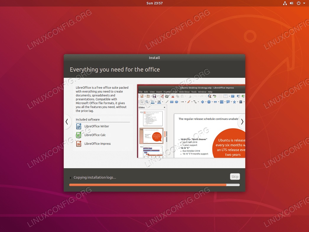 Information about Ubuntu Process