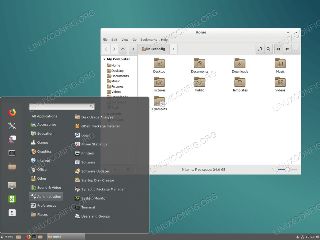 Cinnamon Desktop on Ubuntu 18.04