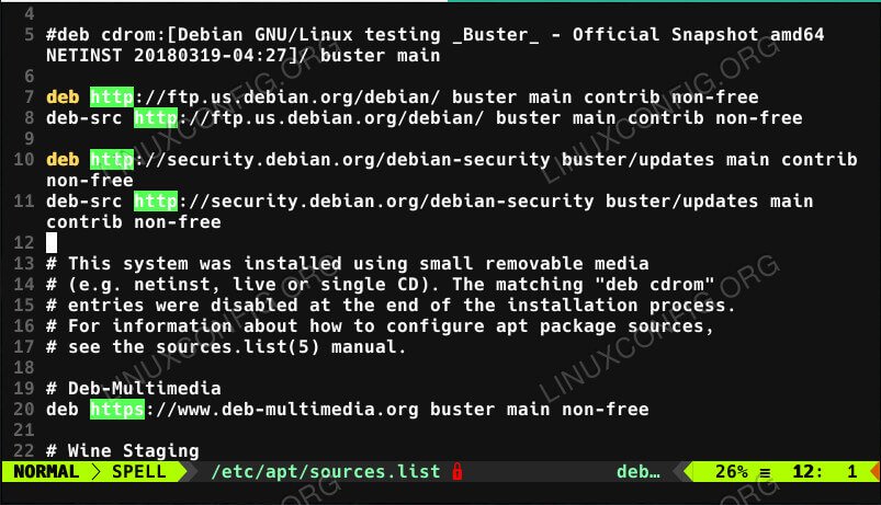 Debian Repositories With Non-Free