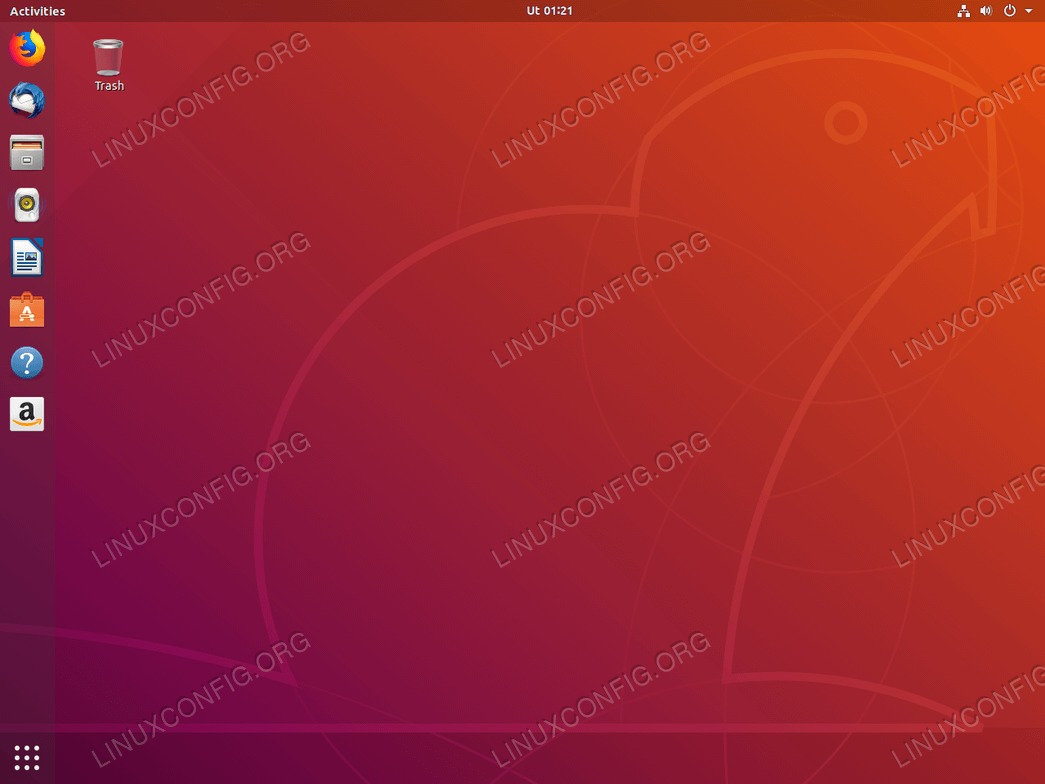 Ubuntu 18.04 desktop